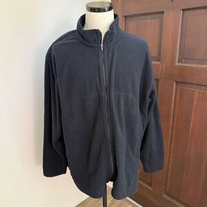 Patagonia Synchilla Full Zip Fleece Jacket | Black | Men's Size XXL